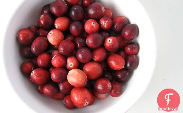 Sorbet żurawinowo-pomarańczowy z nasionami kopru włoskiego