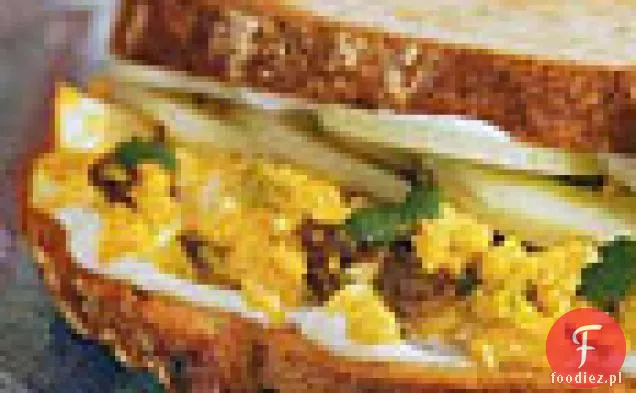 Kanapki Z Sałatką Jajeczną Curry