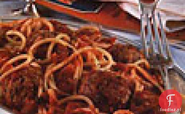 Spaghetti z sycylijskimi klopsikami