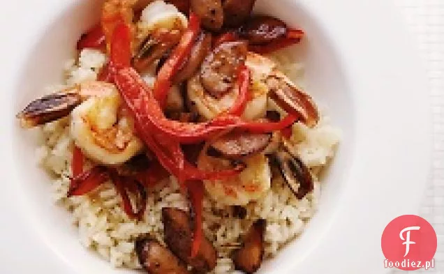 Smażone Krewetki Cajun