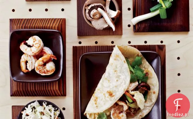 Krewetki Moo Shu