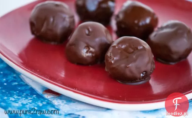 Super łatwe Trufle czekoladowe Pecan (surowe wegańskie bezglutenowe)