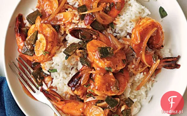 Smażone krewetki z Sherry i Chiles