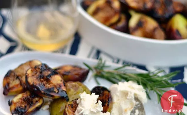 Grillowane Figi Z Miodowym Mascarpone
