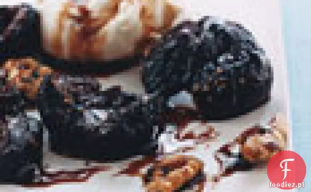 Figi z octem balsamicznym, Mascarpone i orzechami włoskimi