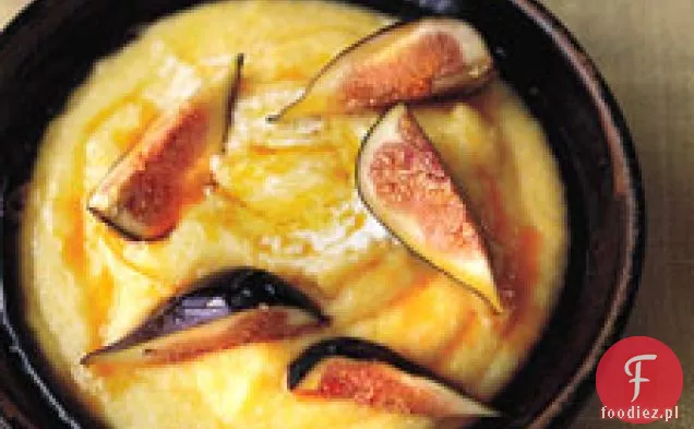 Śniadanie Polenta Z Figami I Mascarpone
