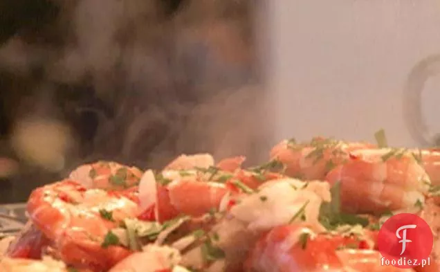 Krewetki z czosnkiem i papryką Chili