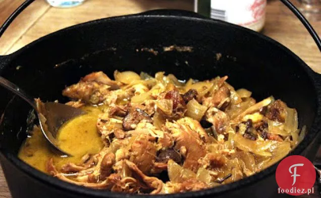 Gulasz Z Kurczaka Z Cytryną, Oliwkami I Figami