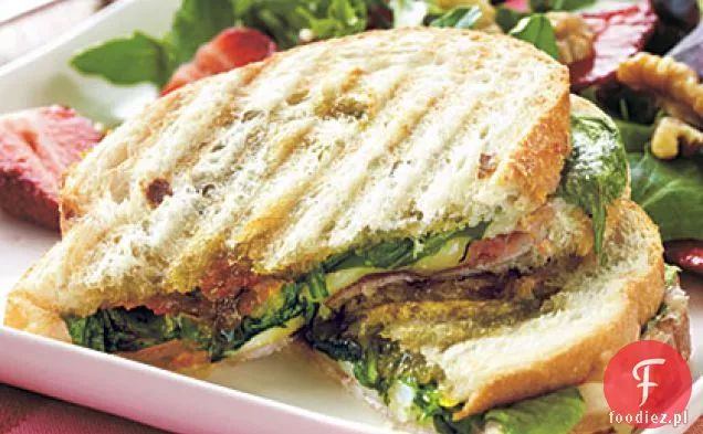 Prosciutto, Fontina i figi Panini