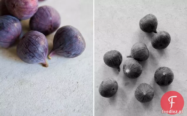 Ciasto Orzechowe Z Mrożonym Jogurtem Szafranowym I Miodowymi Figami