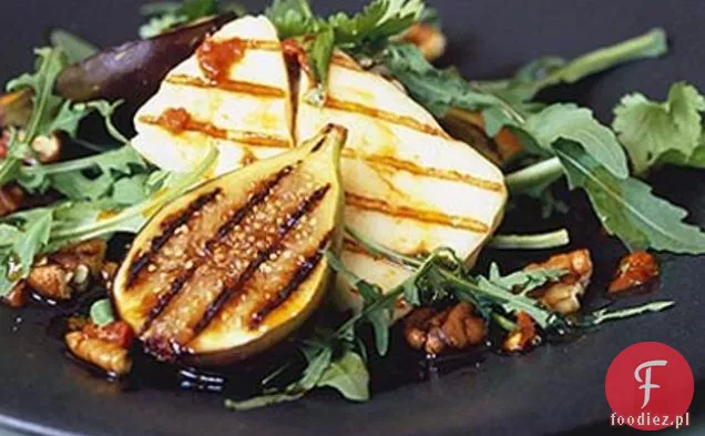 Sałatka Z Figami, Pekanami I Halloumi