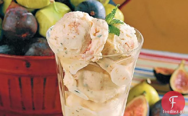 No-Cook Lody Figowo-Miętowe