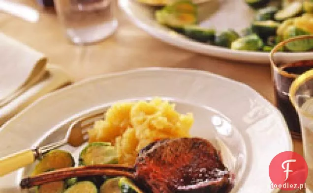 Pieczony Stelaż Z Sosem Z Dziczyzny I Granatu