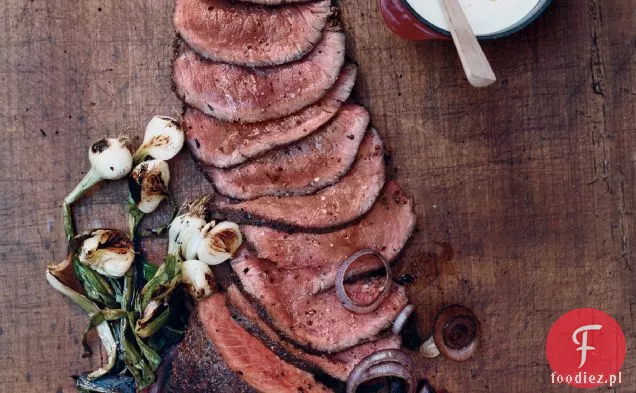 Polędwica z paskiem żubra z jałowcem i koprem włoskim