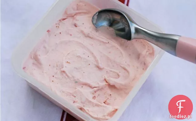 Prażone Lody Truskawkowe