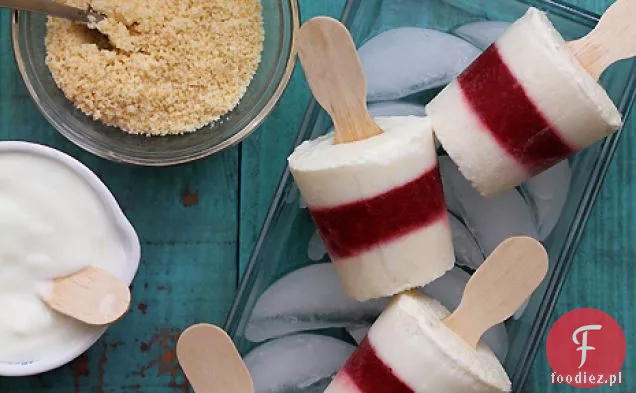 Truskawkowe Ciastko Popsicle