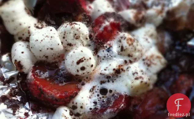 Paczki Truskawek, Gorzkiej Czekolady I Marshmallow