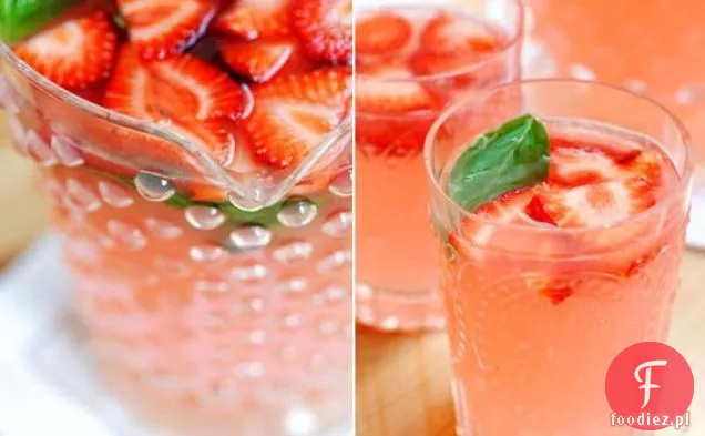 Łatwy Dzbanek Koktajl Truskawka Bazylia Margaritas