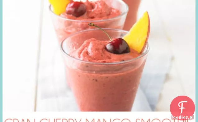 Smoothie Z Żurawiną Wiśniową Mango