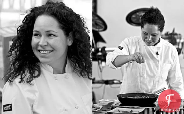 Mango & Almond Biała Zupa Gazpacho Z Sałatką Z Krewetek