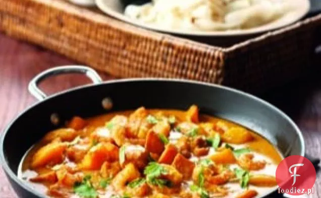 Czerwone Krewetki I Mango Curry