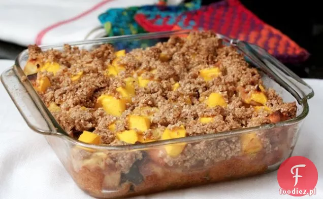 Mango Crumble Breakfast Bake