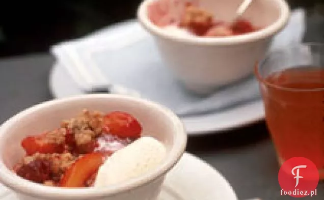 Malina, Nektaryna I Mango Crumble