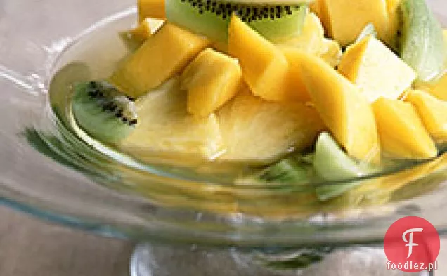 Gotowane Owoce Tropikalne Na Sorbecie