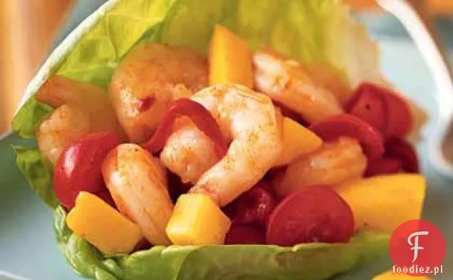Sałatka z Mango i krewetkami