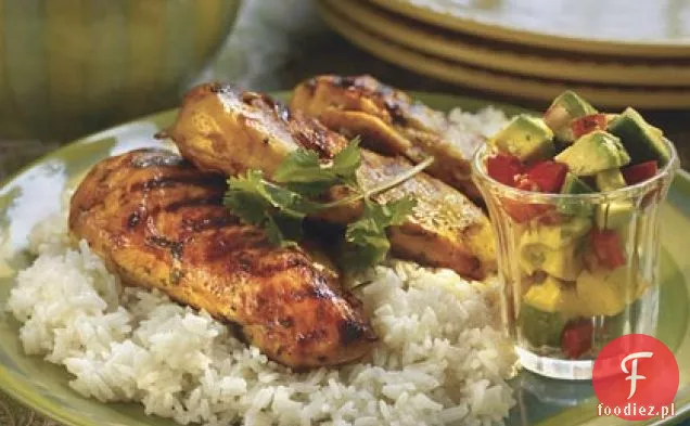 Margarita-Marynowany Kurczak Z Salsą Mango