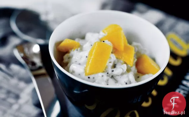 Pudding ryżowy o zapachu limonki z Mango
