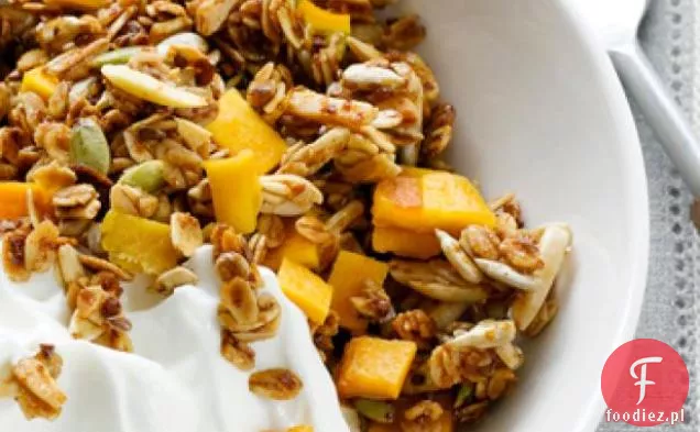 Granola Z Mango I Agawy Z Jogurtem Greckim