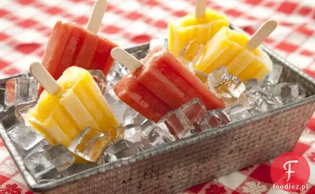 Brzoskwiniowo-mango Popsicles