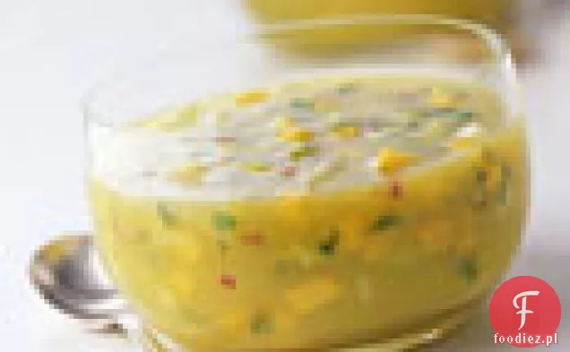 Schłodzona Zupa Z Mango I Ogórków