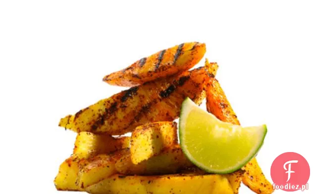 Chili-Dusted grillowane Mango i ananas
