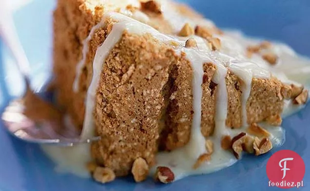 Café au Lait Angel Food Cake