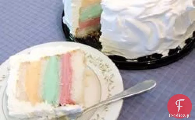 Tęczowy Tort Sorbetowy