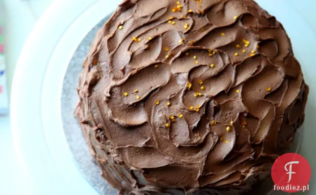 Naughty Chocolate Fudge Cake