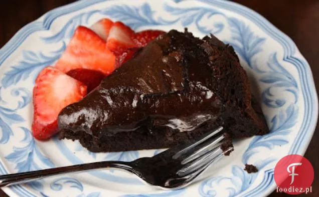 Podwójnie pieczone ciasto czekoladowe