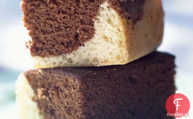 Tort czarno-biały