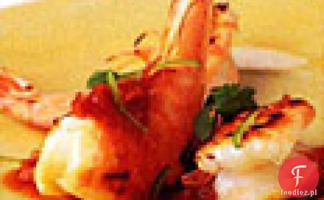 Grillowane krewetki z sosem Tamaryndowym