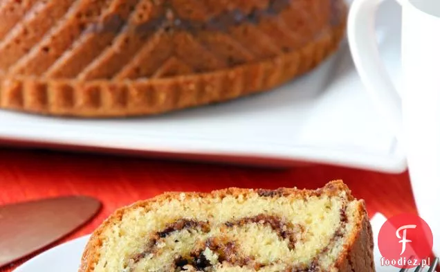 Ciasto Nutella Swirl Bundt