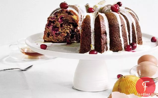 Przyprawione Ciasto Z Żurawiną Bundt