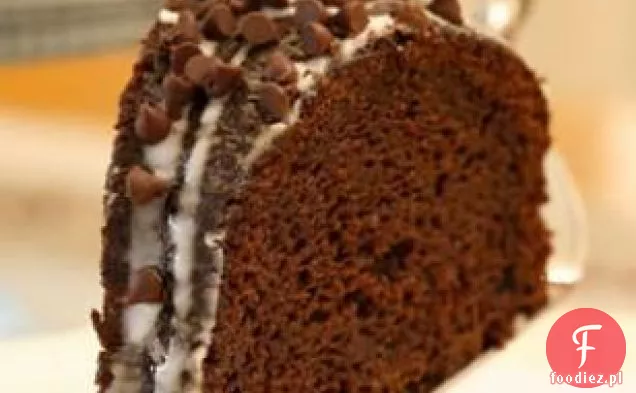Tort czekoladowo-dyniowy szkliwiony