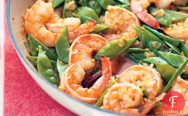 Gingery Shrimp i kuskus