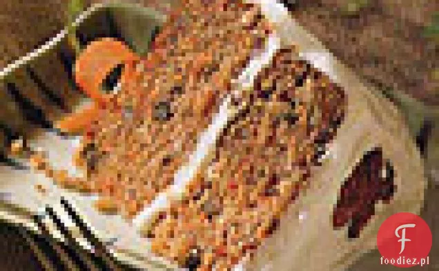 Ciasto marchewkowe z lukrem Klonowo-serowym