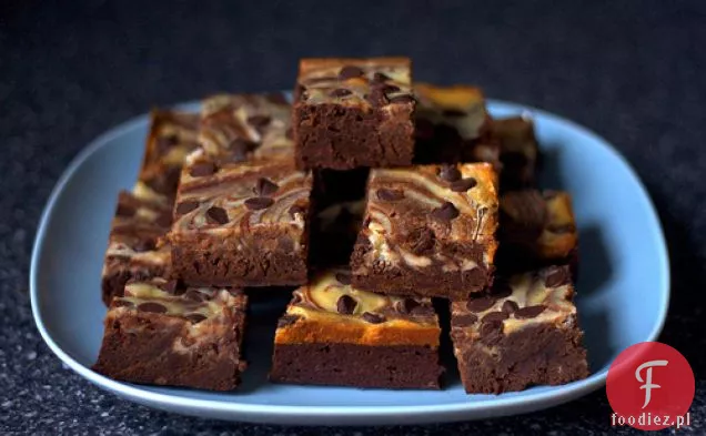 Sernik-marmurkowe Brownies