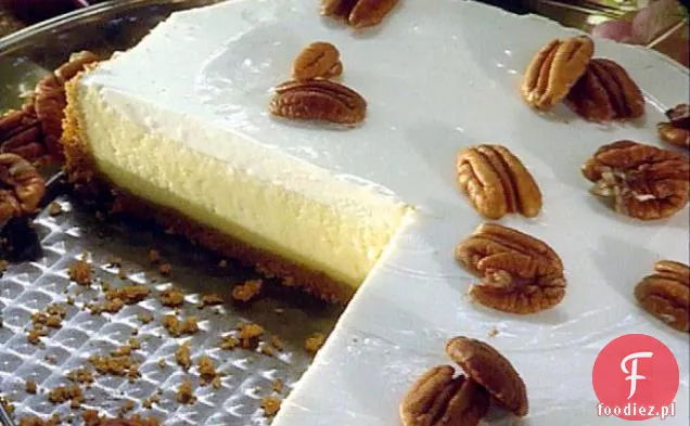 Sernik z sosem Pralinowym