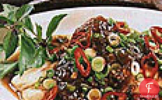 Pieczony Czerwony Lucjan Z Sosem Tamaryndowym