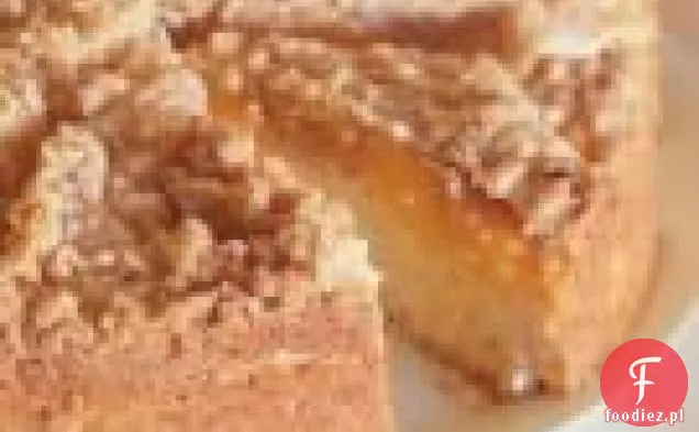 Brzoskwiniowy Tort Kawowy Streusel